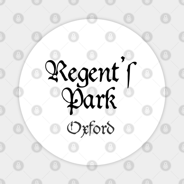 Oxford Regent's Park College Medieval University Magnet by RetroGeek
